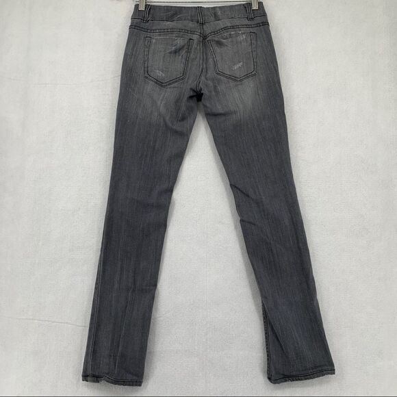 -Heritage 1981 Straight Leg Distressed Jeans 3 - Picture 5 of 11
